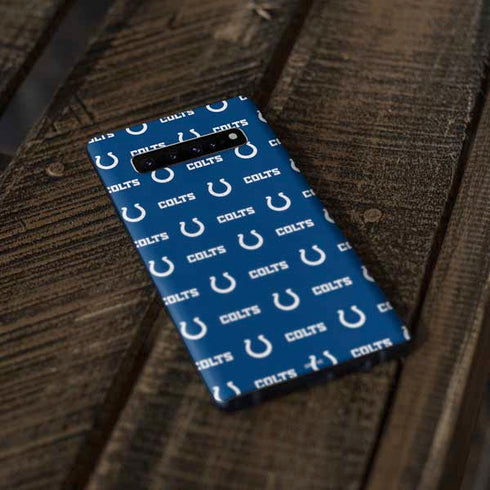 NFL Indianapolis Colts Blitz Series Galaxy S10 Skin