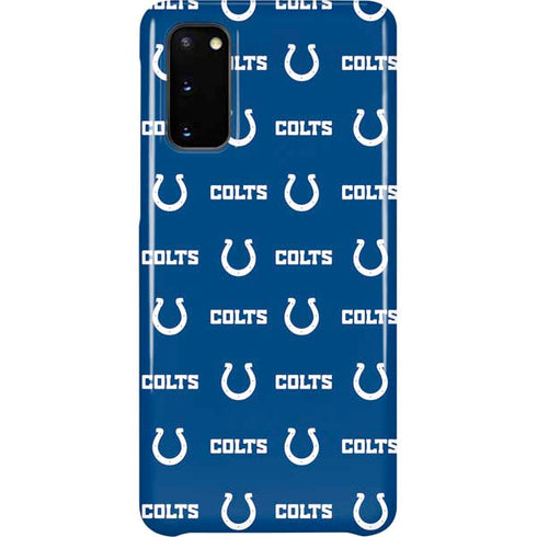 NFL Indianapolis Colts Blitz Series Galaxy S20 Lite Case