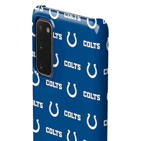 NFL Indianapolis Colts Blitz Series Galaxy S20 Lite Case