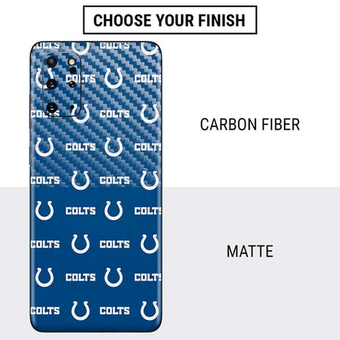 NFL Indianapolis Colts Blitz Series Galaxy S20 Plus Skin