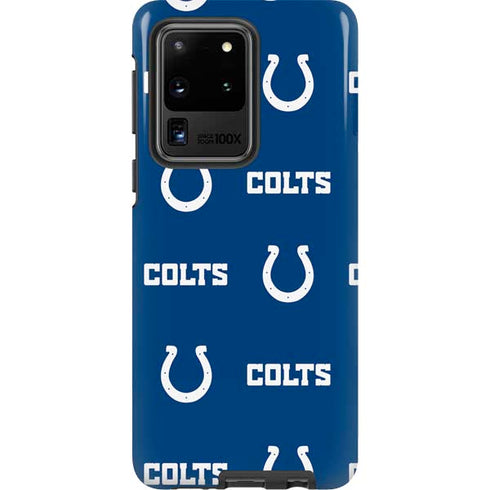 NFL Indianapolis Colts Blitz Series Galaxy S20 Ultra 5G Pro Case