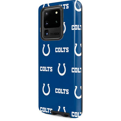 NFL Indianapolis Colts Blitz Series Galaxy S20 Ultra 5G Pro Case