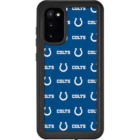 NFL Indianapolis Colts Blitz Series Galaxy S20 Waterproof Case