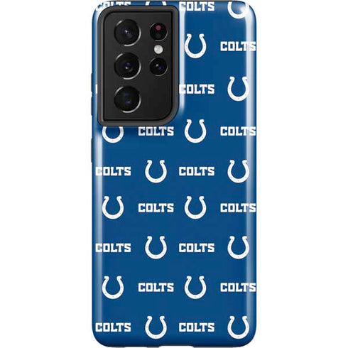 NFL Indianapolis Colts Blitz Series Galaxy S21 Ultra 5G Pro Case