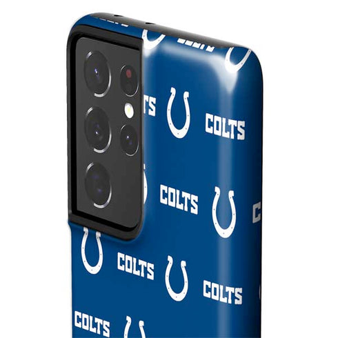 NFL Indianapolis Colts Blitz Series Galaxy S21 Ultra 5G Pro Case