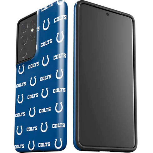 NFL Indianapolis Colts Blitz Series Galaxy S21 Ultra 5G Pro Case