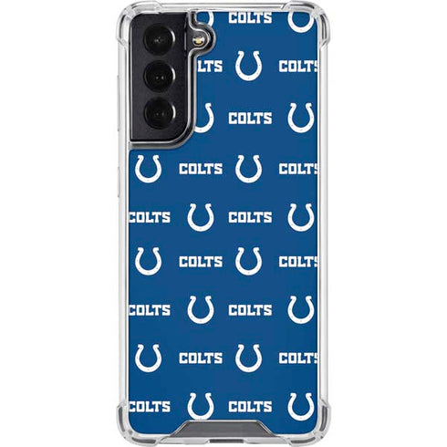 NFL Indianapolis Colts Blitz Series Galaxy S22 Clear Case