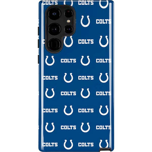 NFL Indianapolis Colts Blitz Series Galaxy S22 Ultra Pro Case