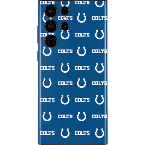 NFL Indianapolis Colts Blitz Series Galaxy S22 Ultra Skin