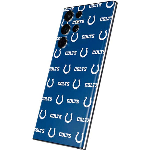NFL Indianapolis Colts Blitz Series Galaxy S22 Ultra Skin