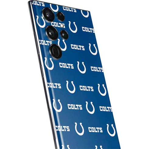 NFL Indianapolis Colts Blitz Series Galaxy S22 Ultra Skin