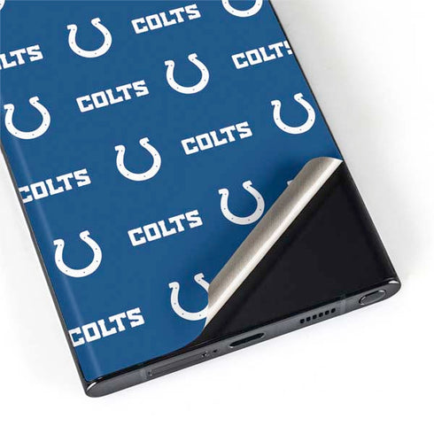 NFL Indianapolis Colts Blitz Series Galaxy S22 Ultra Skin
