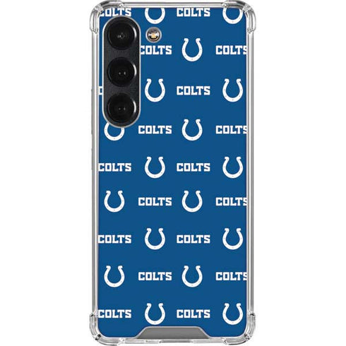 NFL Indianapolis Colts Blitz Series Galaxy S23 Clear Case