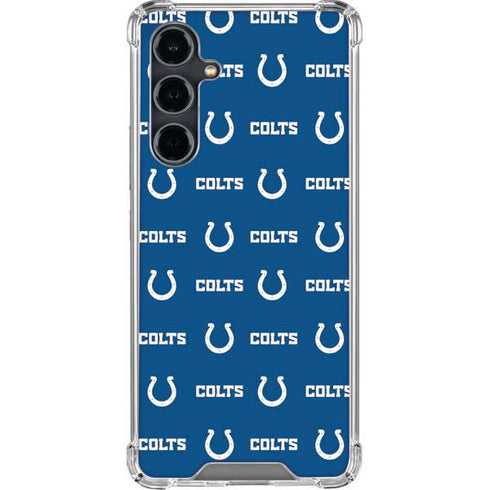 NFL Indianapolis Colts Blitz Series Galaxy S23 FE Clear Case