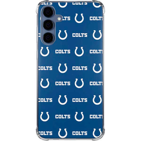 NFL Indianapolis Colts Blitz Series Galaxy S24 Clear Case