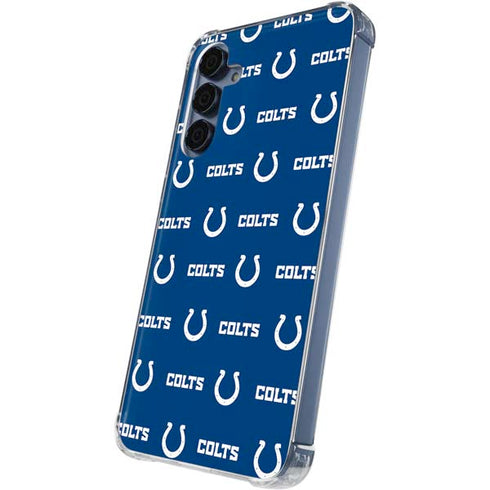 NFL Indianapolis Colts Blitz Series Galaxy S24 Clear Case