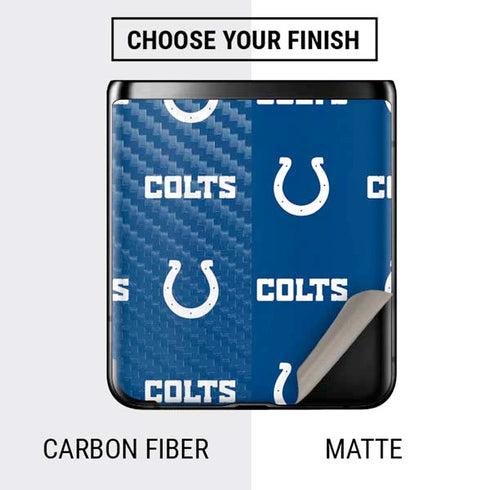 NFL Indianapolis Colts Blitz Series Galaxy Z Flip Skin