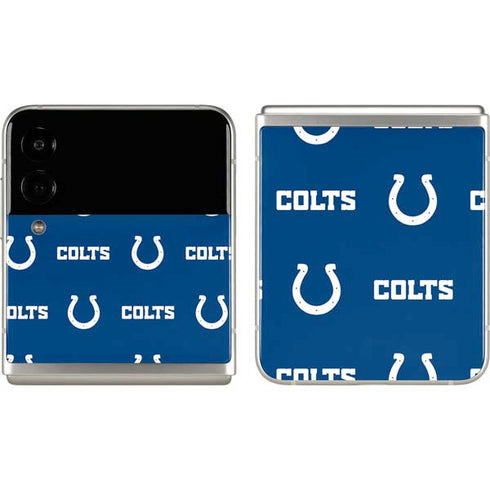 NFL Indianapolis Colts Blitz Series Galaxy Z Flip3 5G Skin