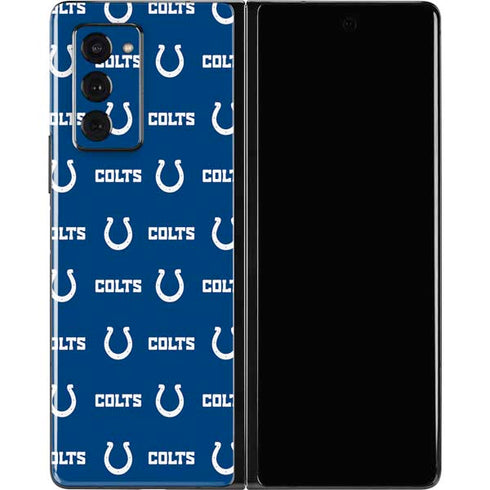 NFL Indianapolis Colts Blitz Series Galaxy Z Fold2 5G Skin