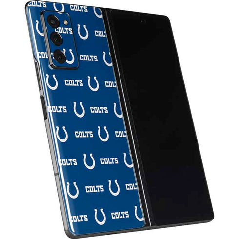 NFL Indianapolis Colts Blitz Series Galaxy Z Fold2 5G Skin