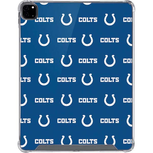 NFL Indianapolis Colts Blitz Series iPad Pro 12.9in (2020) Clear Case