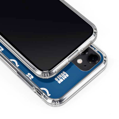 NFL Indianapolis Colts Blitz Series iPhone 11 Clear Case