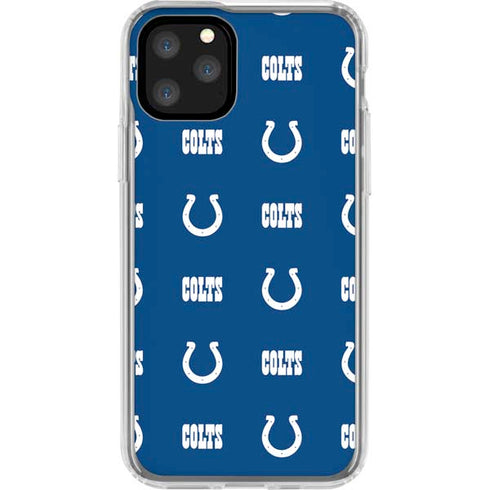 NFL Indianapolis Colts Blitz Series iPhone 11 Pro Clear Case