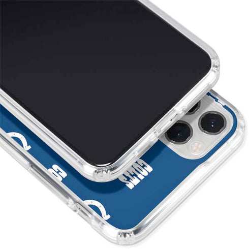 NFL Indianapolis Colts Blitz Series iPhone 11 Pro Clear Case