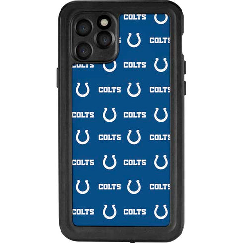 NFL Indianapolis Colts Blitz Series iPhone 11 Pro Waterproof Case