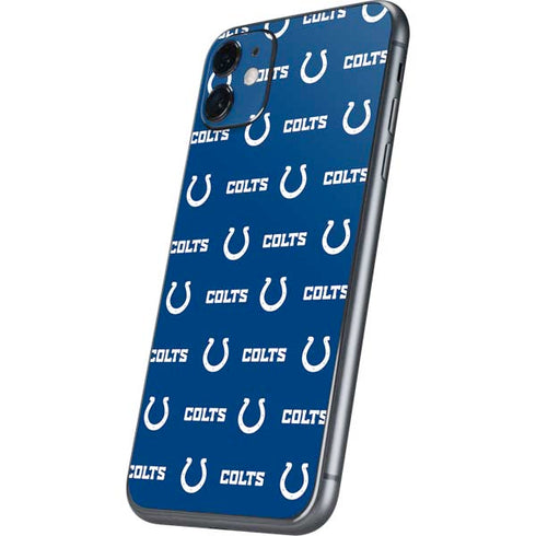NFL Indianapolis Colts Blitz Series iPhone 11 Skin