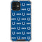 NFL Indianapolis Colts Blitz Series iPhone 12 Clear Case
