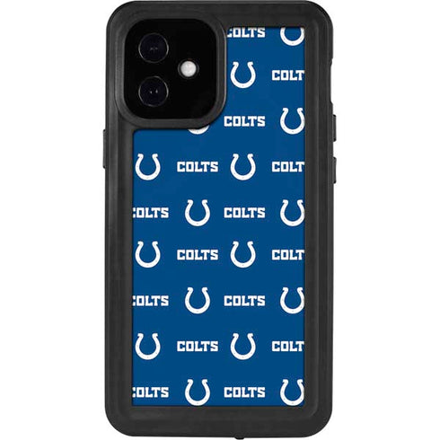 NFL Indianapolis Colts Blitz Series iPhone 12 Mini Waterproof Case