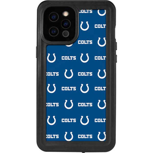NFL Indianapolis Colts Blitz Series iPhone 12 Pro Max Waterproof Case
