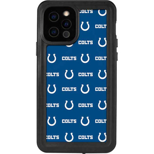 NFL Indianapolis Colts Blitz Series iPhone 12 Pro Waterproof Case