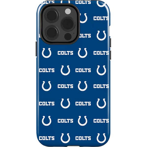NFL Indianapolis Colts Blitz Series iPhone 15 Pro Impact Case