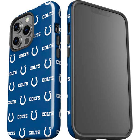 NFL Indianapolis Colts Blitz Series iPhone 15 Pro Impact Case