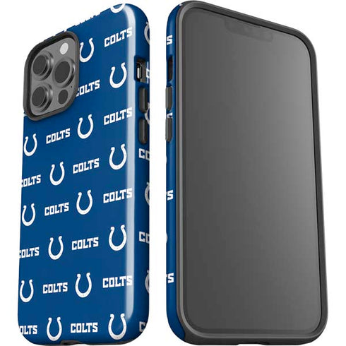 NFL Indianapolis Colts Blitz Series iPhone 15 Pro Max Impact Case