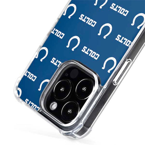 NFL Indianapolis Colts Blitz Series iPhone 15 Pro Max MagSafe Case