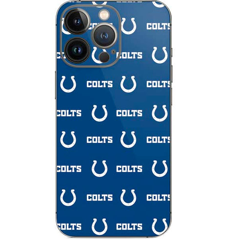 NFL Indianapolis Colts Blitz Series iPhone 15 Pro Skin