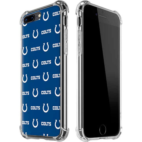 NFL Indianapolis Colts Blitz Series iPhone 7/8 Plus Clear Case