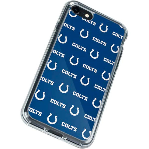 NFL Indianapolis Colts Blitz Series iPhone SE (2nd & 3rd Gen) Clear Case
