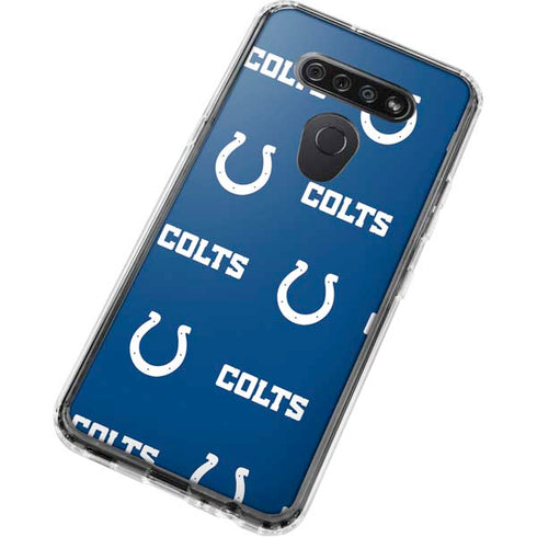 NFL Indianapolis Colts Blitz Series LG K51/Q51 Clear Case