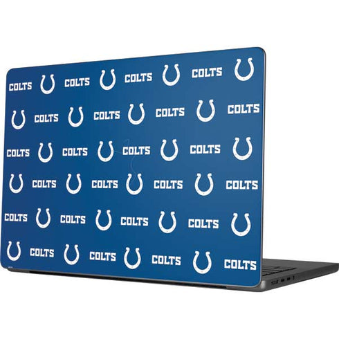 NFL Indianapolis Colts Blitz Series MacBook Pro 14in (2021-24) Skin