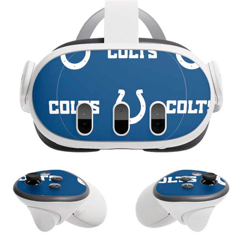 NFL Indianapolis Colts Blitz Series Meta Quest 3 Skin