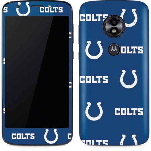 NFL Indianapolis Colts Blitz Series Moto E5 Play Skin