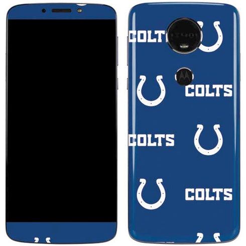 NFL Indianapolis Colts Blitz Series Moto E5 Plus Skin