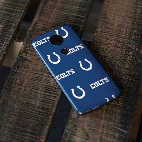 NFL Indianapolis Colts Blitz Series Moto E5 Plus Skin