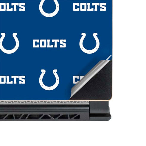 NFL Indianapolis Colts Blitz Series MSI GS65 Stealth Laptop Skin