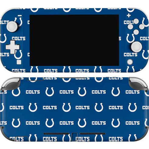 NFL Indianapolis Colts Blitz Series Nintendo Switch Lite Skin