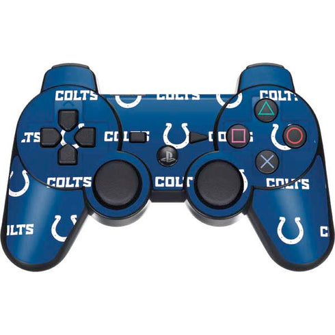 NFL Indianapolis Colts Blitz Series PS3 Dual Shock wireless controller Skin
